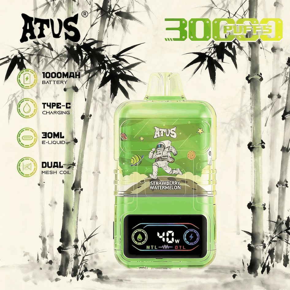 DE021 Wegwerp Vape 30000 Puffs met LED-scherm en instelbare luchtstroom MTL DTL