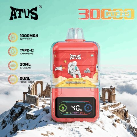 DE021 Wegwerp Vape 30000 Puffs met LED-scherm en instelbare luchtstroom MTL DTL