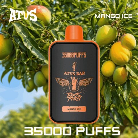 DE022 Wegwerp Vape 35000 Puffs met volledig scherm, oplaadbaar en instelbare luchtstroom ATVS E-sigaret Disposable