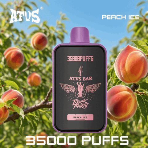 DE022 Wegwerp Vape 35000 Puffs met volledig scherm, oplaadbaar en instelbare luchtstroom ATVS E-sigaret Disposable