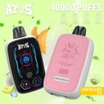 Wegwerp Vape 40000 Puffs met volledig scherm, oplaadbaar en instelbare luchtstroom