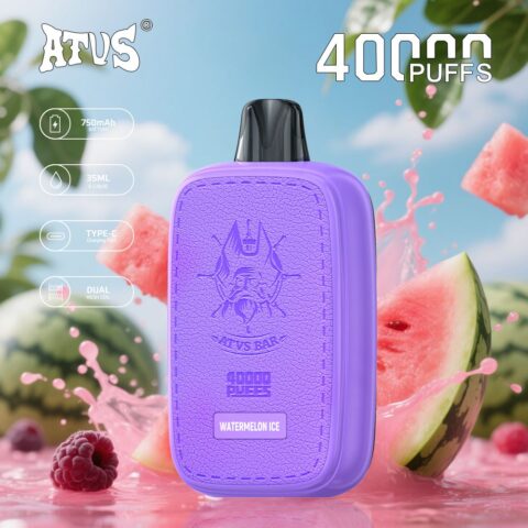 DE023 Wegwerp Vape 40000 Puffs met volledig scherm oplaadbaar en instelbare luchtstroom