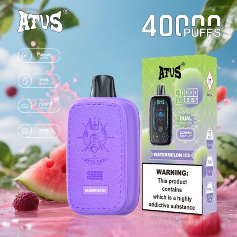 DE023 Wegwerp Vape 40000 Puffs met volledig scherm oplaadbaar en instelbare luchtstroom