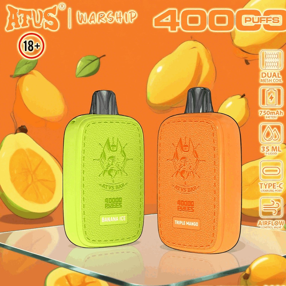 DE023 Wegwerp Vape 40000 Puffs met volledig scherm oplaadbaar en instelbare luchtstroom