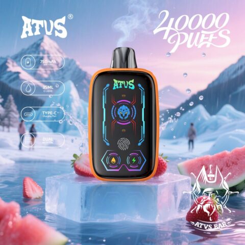 DE023 Wegwerp Vape 40000 Puffs met volledig scherm oplaadbaar en instelbare luchtstroom