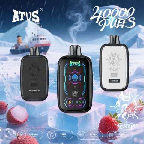 DE023 Wegwerp Vape 40000 Puffs met volledig scherm oplaadbaar en instelbare luchtstroom