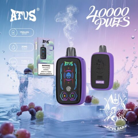 DE023 Wegwerp Vape 40000 Puffs met volledig scherm oplaadbaar en instelbare luchtstroom