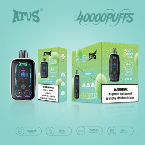 DE023 Wegwerp Vape 40000 Puffs met volledig scherm oplaadbaar en instelbare luchtstroom