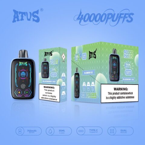 DE023 Wegwerp Vape 40000 Puffs met volledig scherm oplaadbaar en instelbare luchtstroom