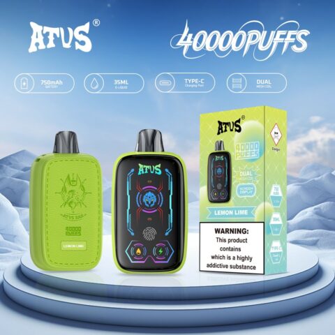 DE023 Wegwerp Vape 40000 Puffs met volledig scherm oplaadbaar en instelbare luchtstroom