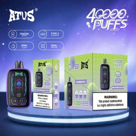 DE023 Wegwerp Vape 40000 Puffs met volledig scherm oplaadbaar en instelbare luchtstroom