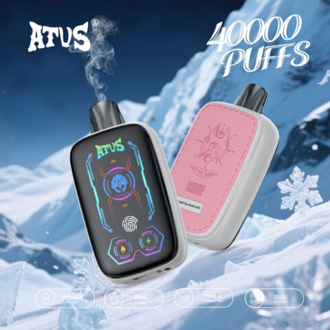 DE023 Wegwerp Vape 40000 Puffs met volledig scherm oplaadbaar en instelbare luchtstroom