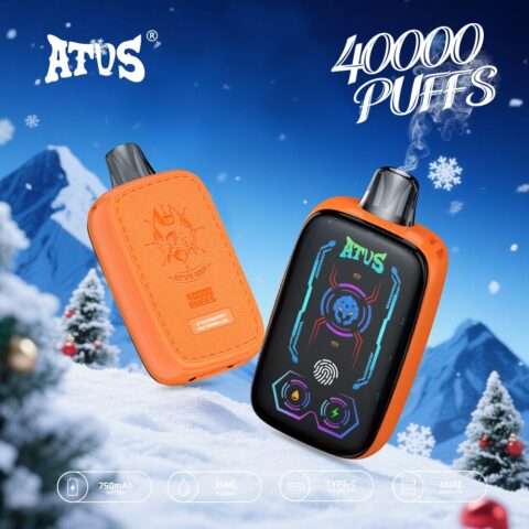 DE023 Wegwerp Vape 40000 Puffs met volledig scherm oplaadbaar en instelbare luchtstroom