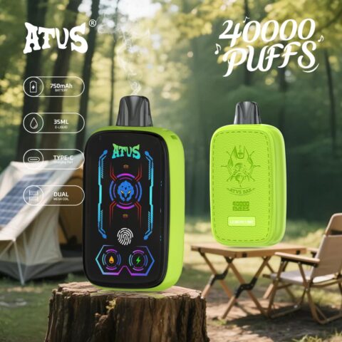 DE023 Wegwerp Vape 40000 Puffs met volledig scherm oplaadbaar en instelbare luchtstroom