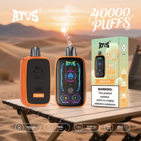 DE023 Wegwerp Vape 40000 Puffs met volledig scherm oplaadbaar en instelbare luchtstroom