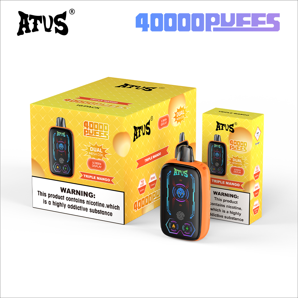 DE023 Wegwerp Vape 40000 Puffs met volledig scherm oplaadbaar en instelbare luchtstroom