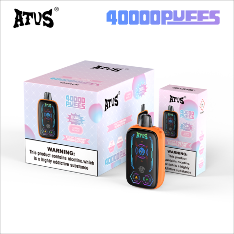 DE023 Wegwerp Vape 40000 Puffs met volledig scherm oplaadbaar en instelbare luchtstroom