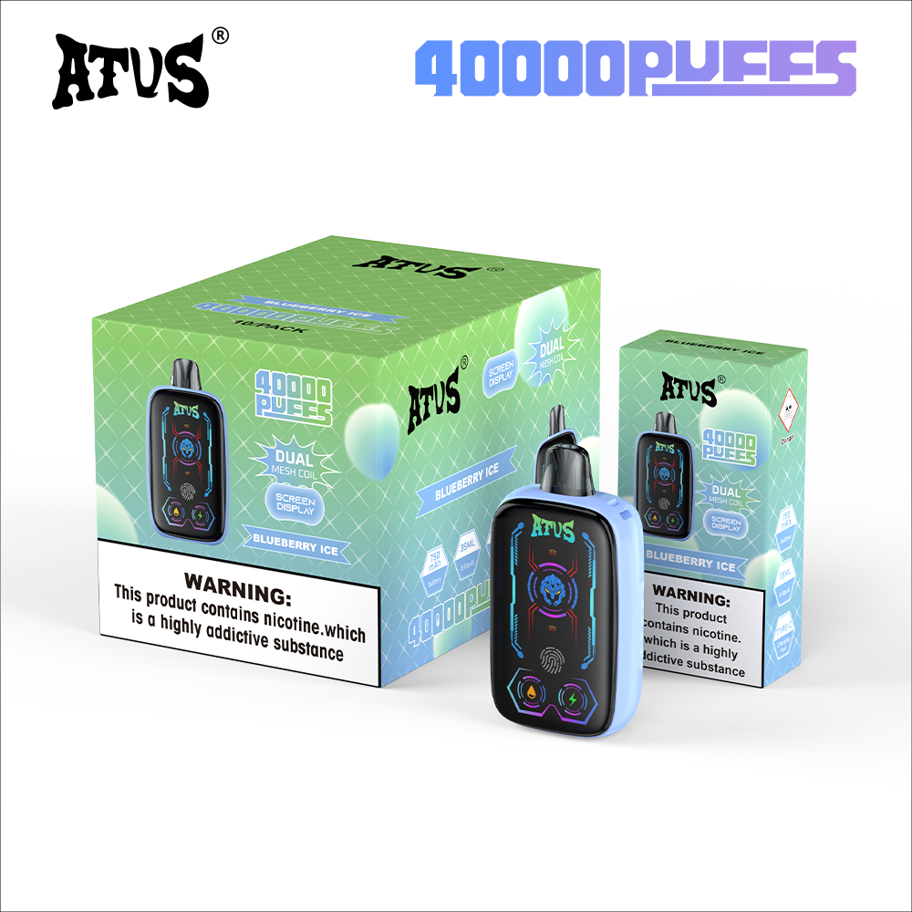DE023 Wegwerp Vape 40000 Puffs met volledig scherm oplaadbaar en instelbare luchtstroom
