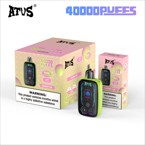 DE023 Wegwerp Vape 40000 Puffs met volledig scherm oplaadbaar en instelbare luchtstroom