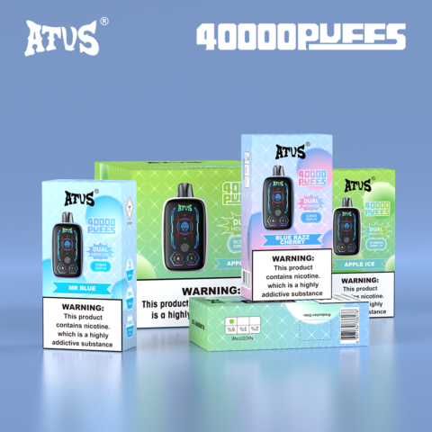 DE023 Wegwerp Vape 40000 Puffs met volledig scherm oplaadbaar en instelbare luchtstroom