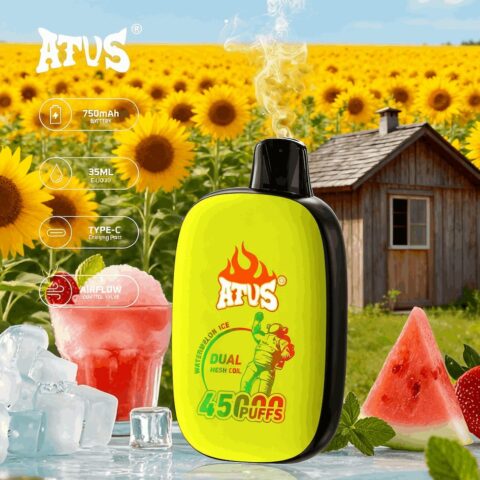 DE027 Wegwerp Vape 45000 Puffs met volledig scherm oplaadbaar en instelbare luchtstroom