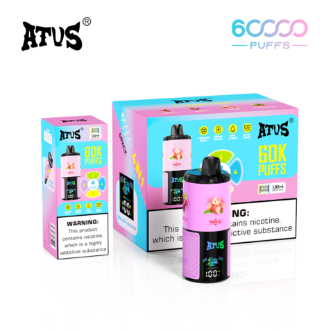 DE030 Wegwerp Vape 60000 Puffs Disposable Vape met LED scherm en instelbare luchtstroom