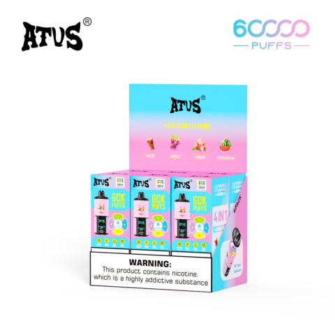 DE030 Wegwerp Vape 60000 Puffs Disposable Vape met LED scherm en instelbare luchtstroom