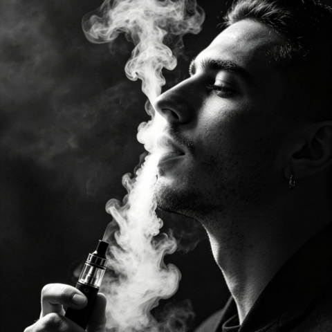 Franse inhalatie vape trucs wegwerp vape